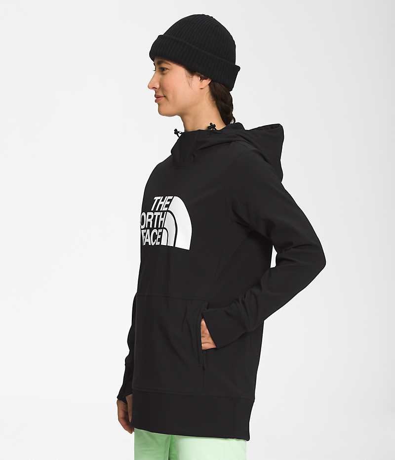 Black Women's The North Face Tekno Pullover Hoodie | DUBLIN AODK