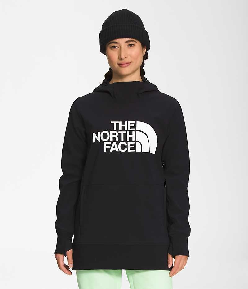 Black Women\'s The North Face Tekno Pullover Hoodie | DUBLIN AODK