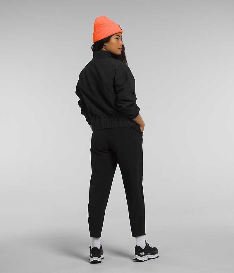 Black Women's The North Face Tekware™ Grid 1/4 Zip Sweatshirt | DUBLIN DWKS