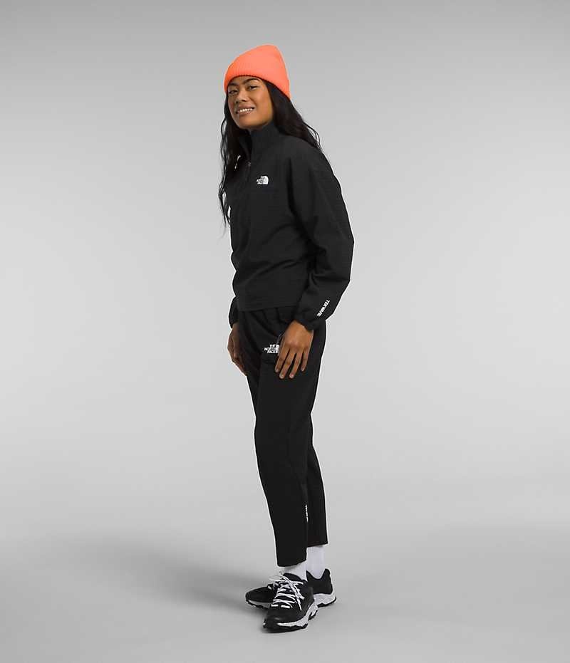 Black Women's The North Face Tekware™ Grid 1/4 Zip Sweatshirt | DUBLIN DWKS