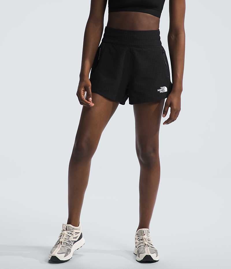 Black Women\'s The North Face Tekware™ Grid Shorts | IRELAND ZNPL