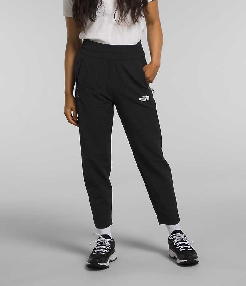 Black Women\'s The North Face Tekware™ Grid Fleece Pants | IRELAND PZJL