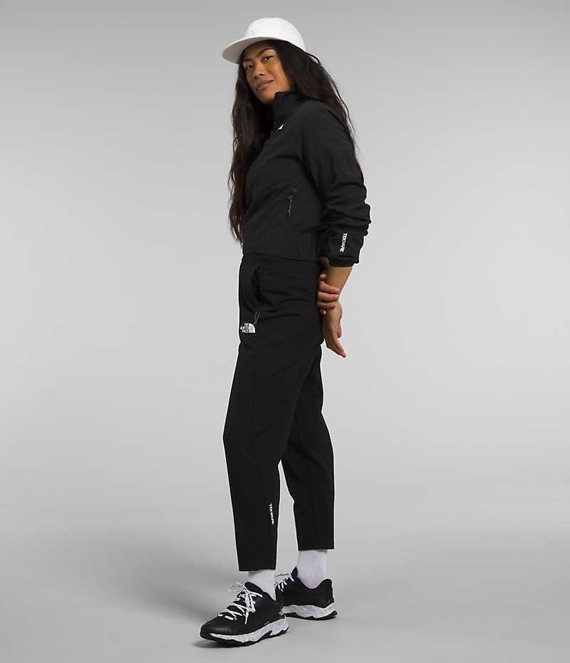 Black Women's The North Face Tekware™ Grid Full-Zip Fleece Jacket | IRELAND OSRG