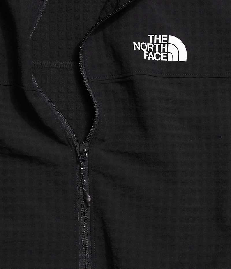 Black Women's The North Face Tekware™ Grid Full-Zip Fleece Jacket | IRELAND OSRG