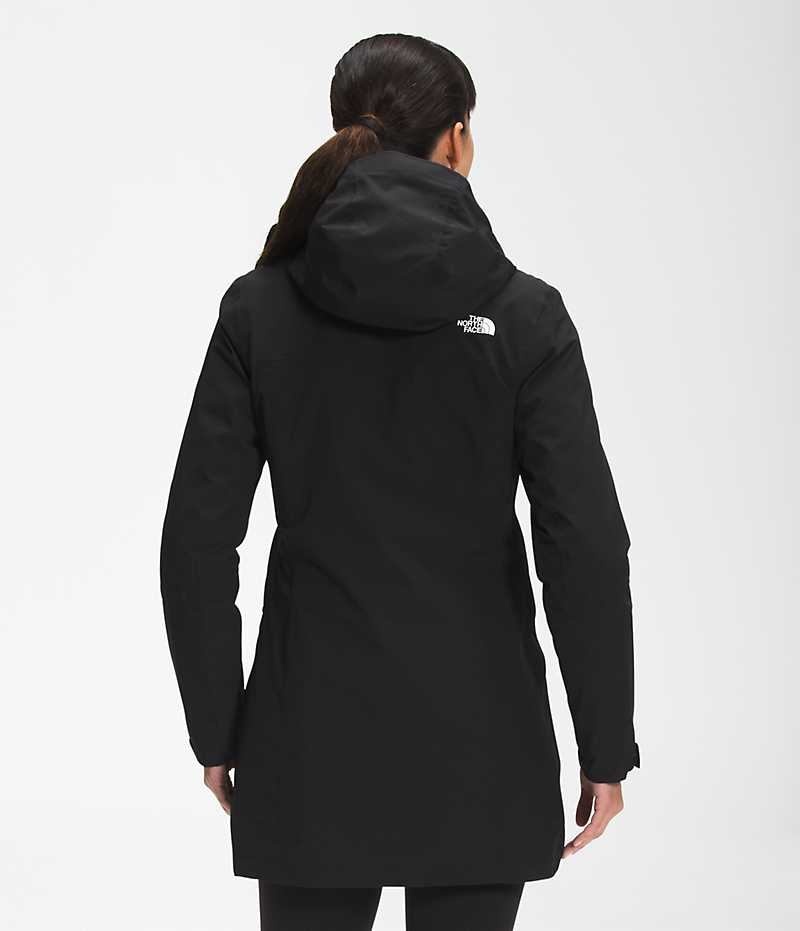 Black Women's The North Face ThermoBall™ Eco Triclimate® Coat | IRELAND AGUH