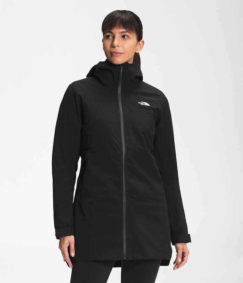 Black Women\'s The North Face ThermoBall™ Eco Triclimate® Coat | IRELAND AGUH