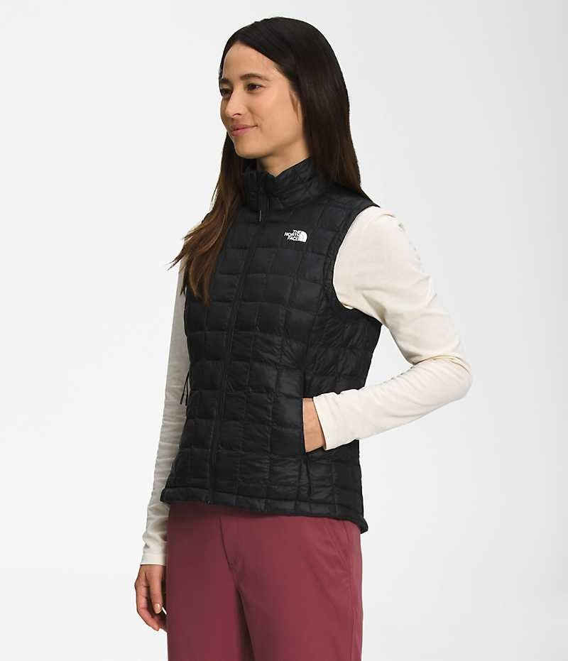 Black Women's The North Face ThermoBall™ Eco 2.0 Down Vest | IRELAND MNQL