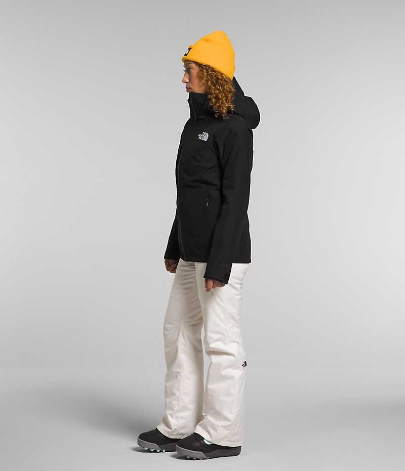 Black Women's The North Face ThermoBall™ Eco Snow Triclimate® Insulated Jacket | DUBLIN MCYN