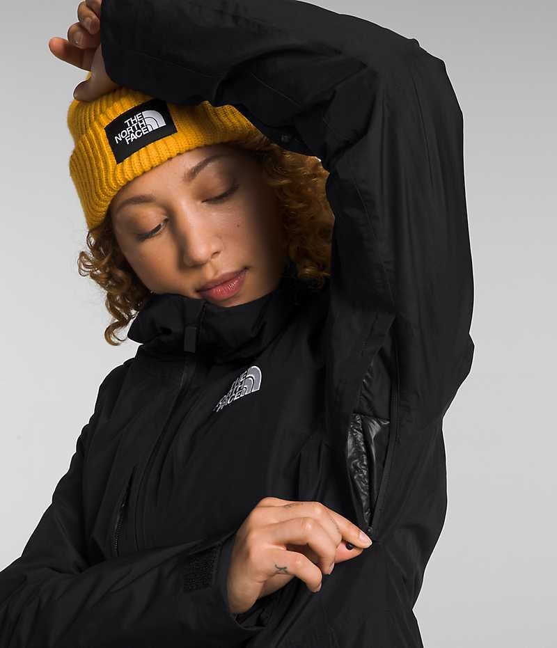 Black Women's The North Face ThermoBall™ Eco Snow Triclimate® Insulated Jacket | DUBLIN MCYN