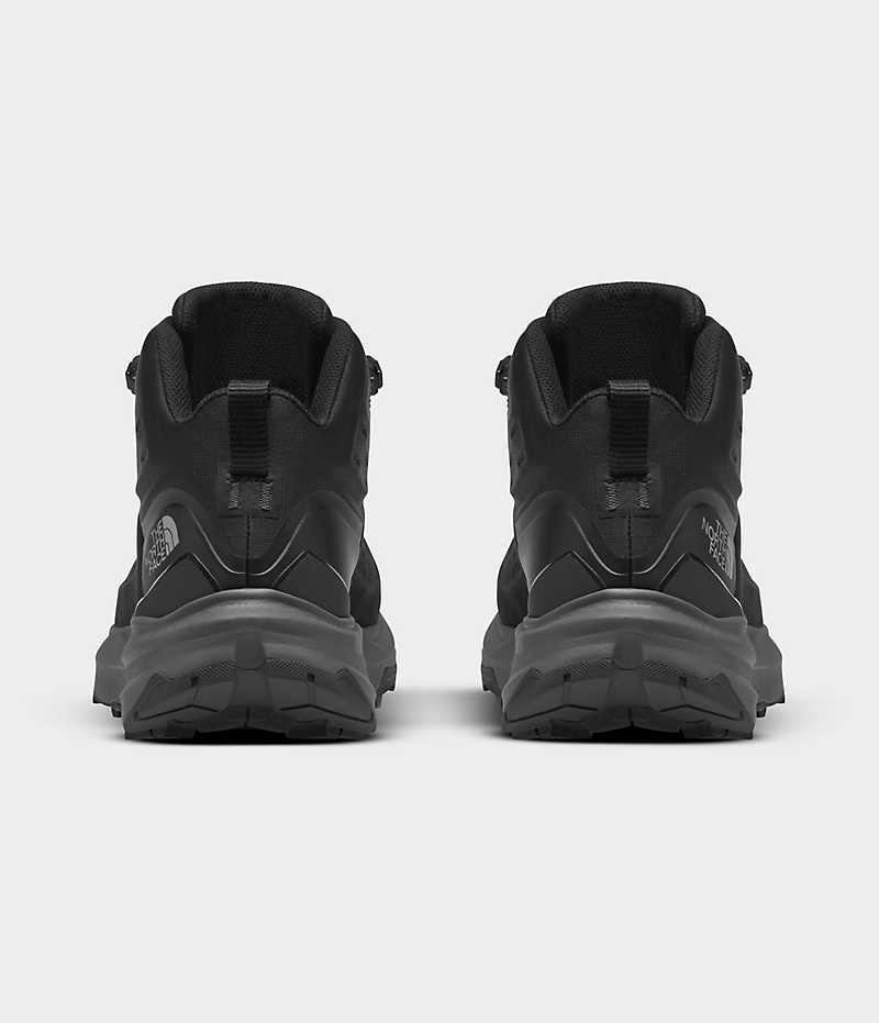 Black Women's The North Face VECTIV Exploris 2 Mid FUTURELIGHT™ Leather Hiking Boots | DUBLIN XHIN