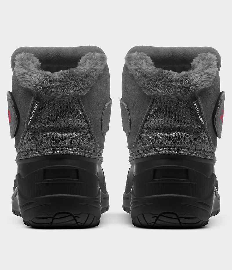 Black / Grey Boys' The North Face Alpenglow II Winter Boots | IRELAND HZSL