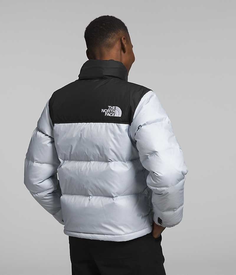 Black / White Women's The North Face 1996 Retro Nuptse Puffer Jacket | DUBLIN TFKG