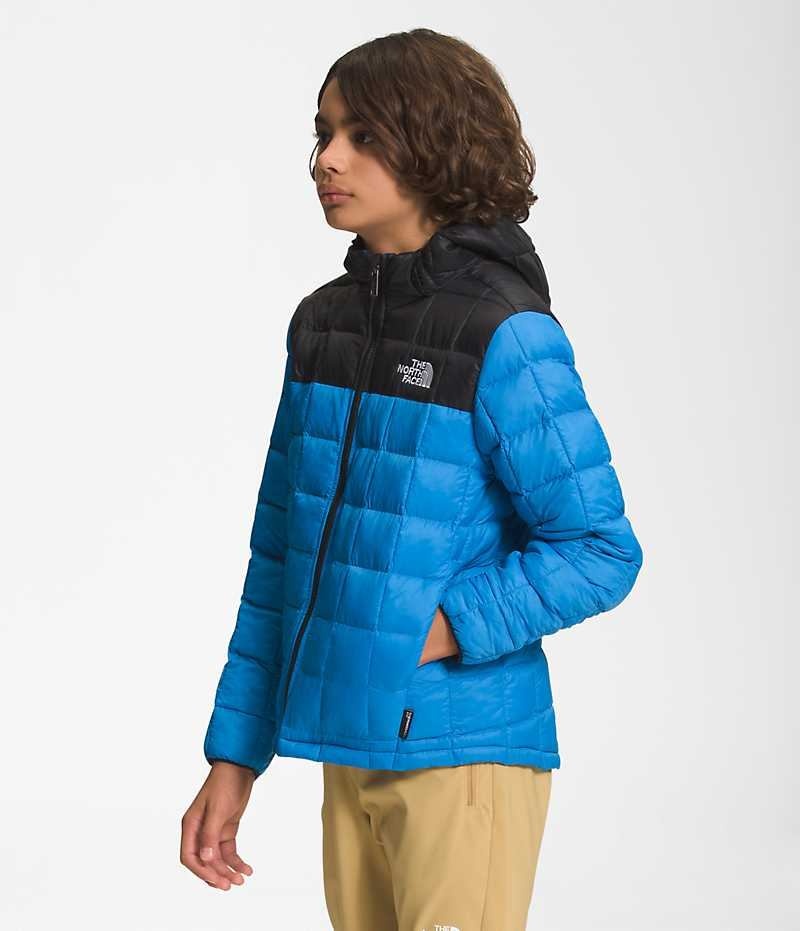 Blue Boys' The North Face ThermoBall™ Hooded Puffer Jacket | DUBLIN RASQ