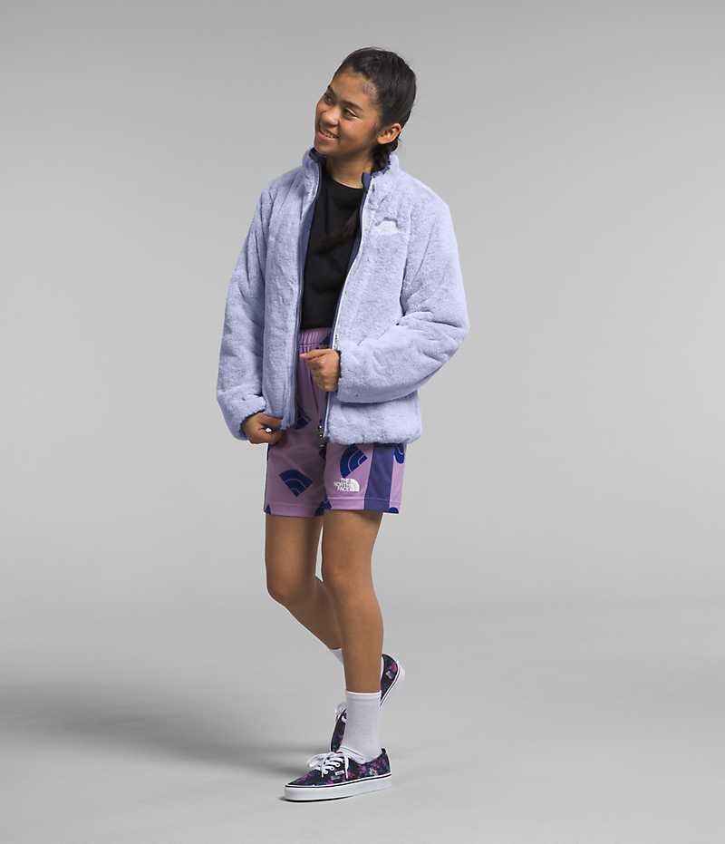 Blue Girls'' The North Face Reversible Mossbud Fleece Jacket | DUBLIN RLFX