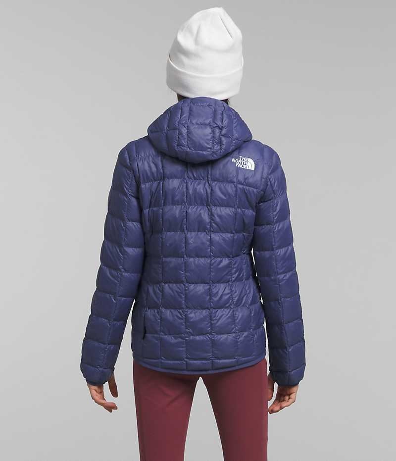 Blue Girls'' The North Face ThermoBall™ Hooded Puffer Jacket | DUBLIN PRYE