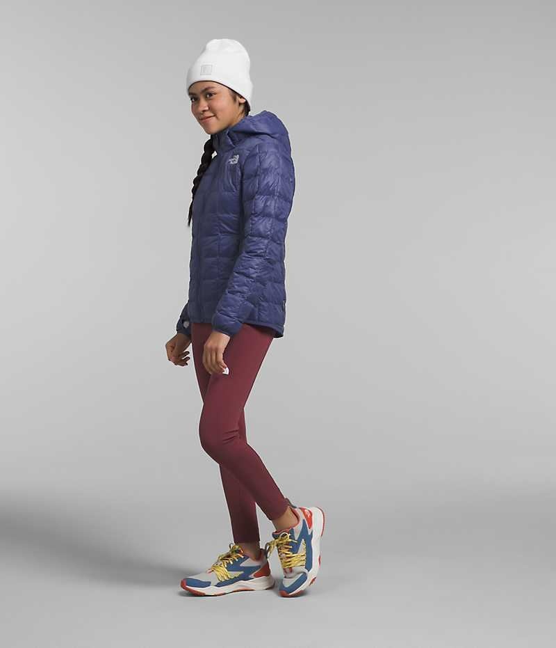 Blue Girls'' The North Face ThermoBall™ Hooded Puffer Jacket | DUBLIN PRYE