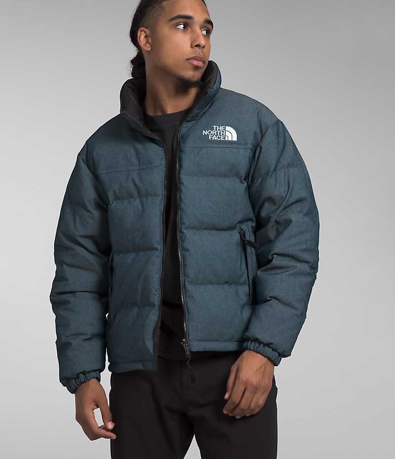 Blue Men\'s The North Face ’92 Reversible Nuptse Puffer Jacket | IRELAND PLBG