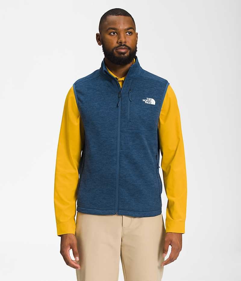 Blue Men\'s The North Face Canyonlands Vest | IRELAND AUEK