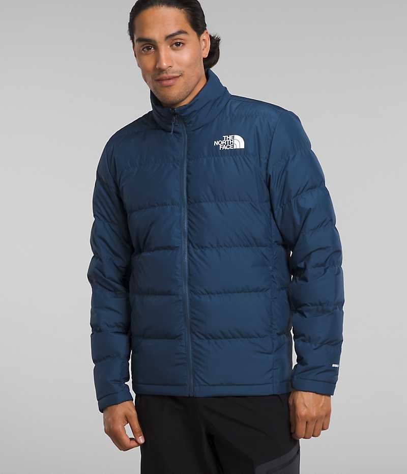 Blue Men's The North Face Mountain Light Triclimate® GTX Hooded Jacket | IRELAND DWQJ