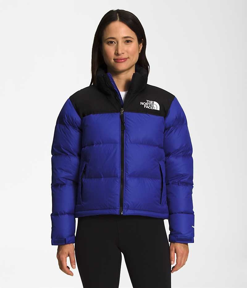 Blue Women\'s The North Face 1996 Retro Nuptse Puffer Jacket | IRELAND SVCU