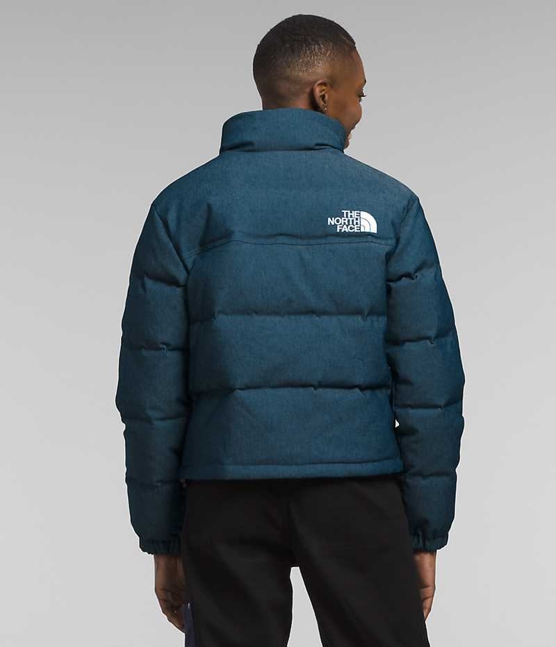 Blue Women's The North Face ’92 Reversible Nuptse Puffer Jacket | IRELAND TULY