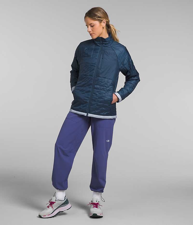 Blue Women's The North Face Circaloft Puffer Jacket | IRELAND FWKZ