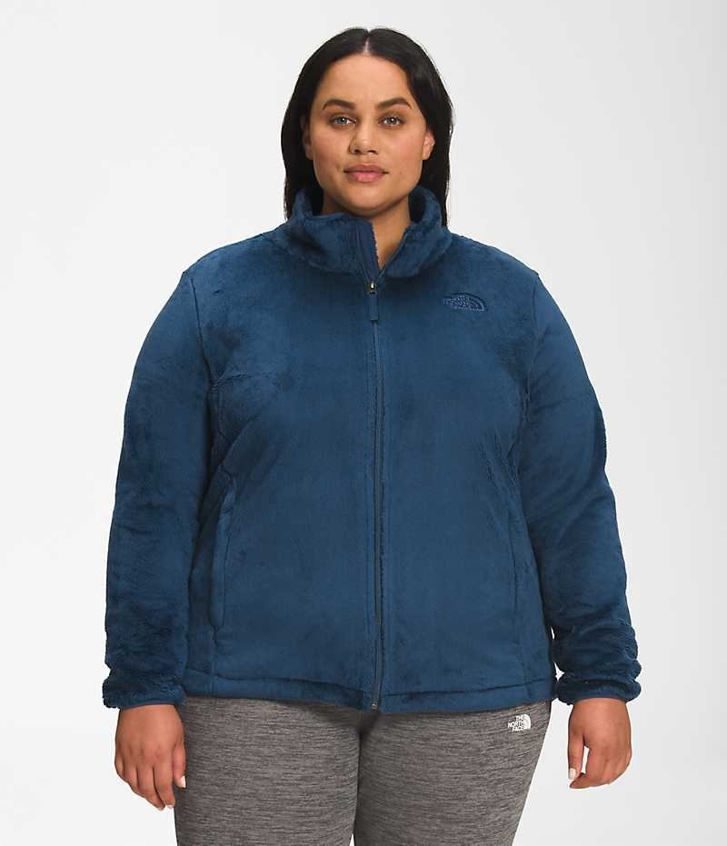 Blue Women\'s The North Face Plus Osito Fleece Jacket | DUBLIN KIQV