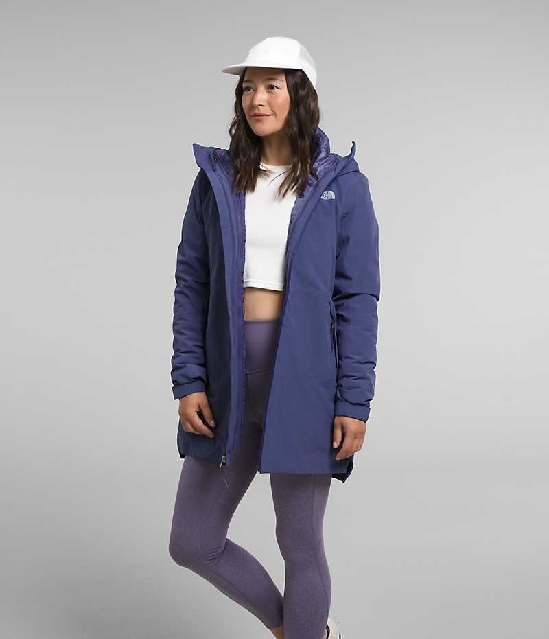 Blue Women's The North Face ThermoBall™ Eco Triclimate® Coat | DUBLIN QZLF