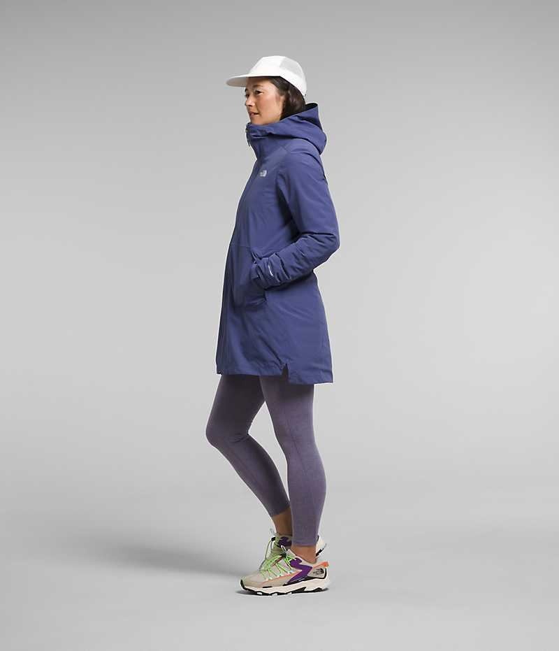 Blue Women's The North Face ThermoBall™ Eco Triclimate® Coat | DUBLIN QZLF