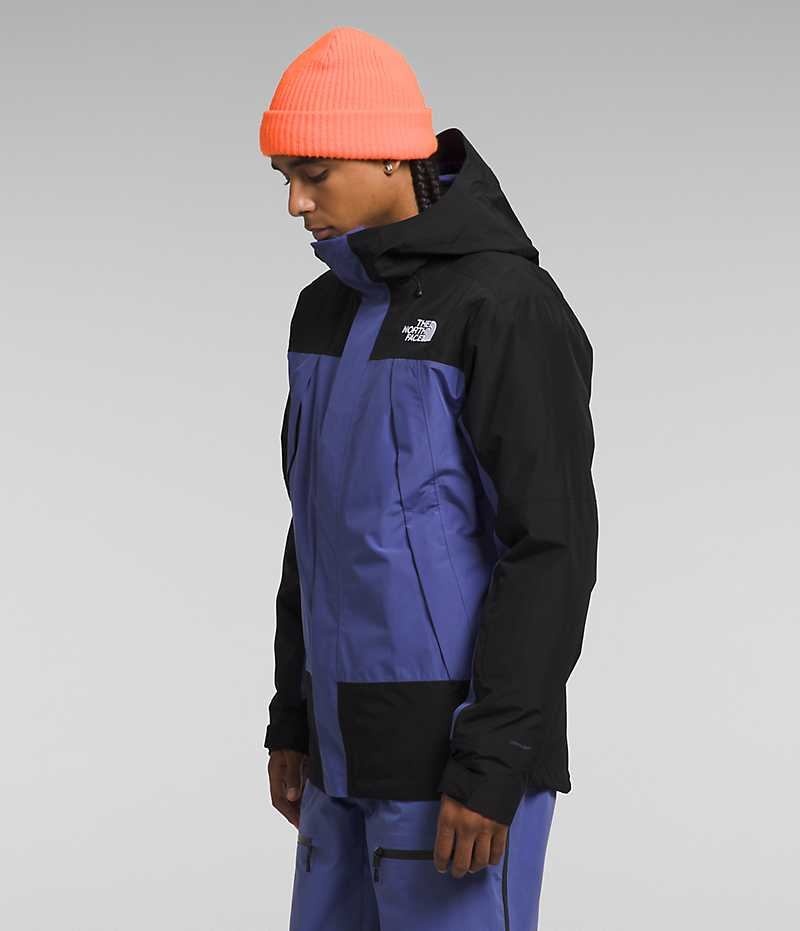 Blue / Black Men's The North Face Clement Triclimate® Insulated Jacket | IRELAND VTAB