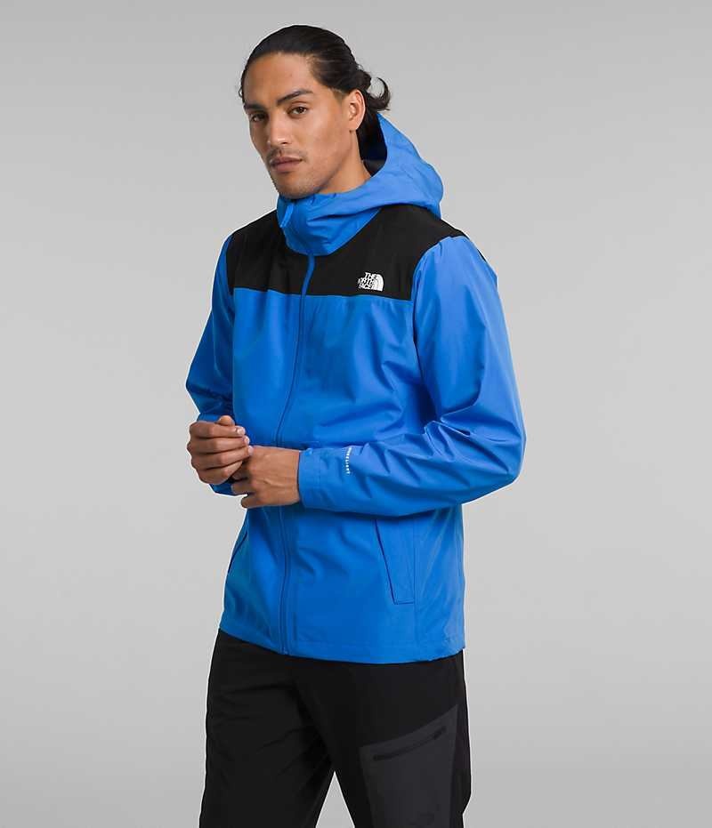 Blue / Black Men's The North Face Dryzzle FUTURELIGHT™ Rain Jacket | IRELAND OAUV