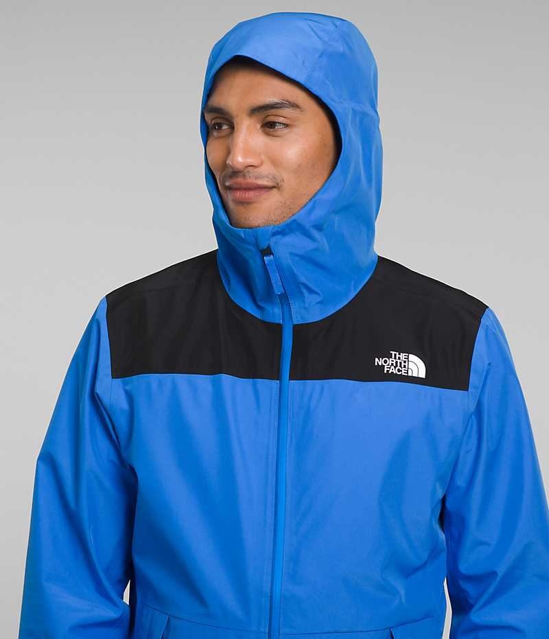 Blue / Black Men's The North Face Dryzzle FUTURELIGHT™ Rain Jacket | IRELAND OAUV