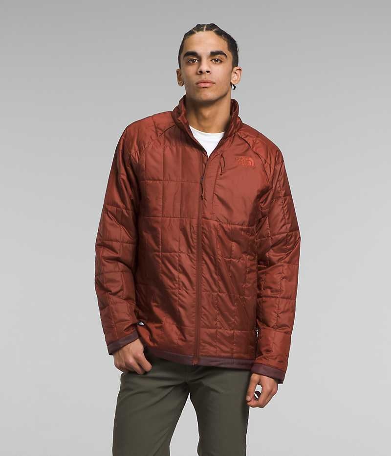 Brown Men\'s The North Face Circaloft Puffer Jacket | IRELAND KXSR