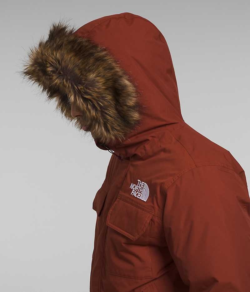 Brown Men's The North Face McMurdo Bomber Jacket | DUBLIN NBSK