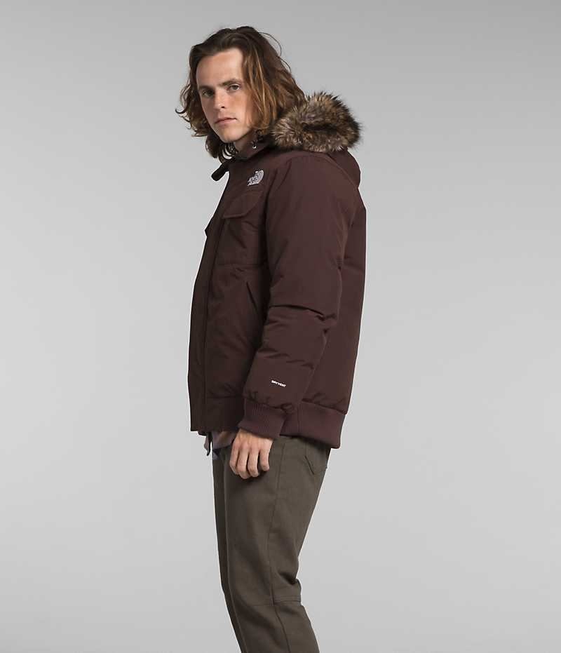 Brown Men's The North Face McMurdo Bomber Jacket | DUBLIN JBKH