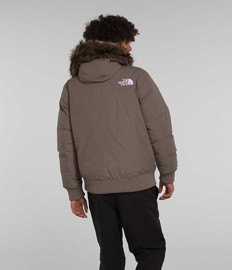 Brown Men's The North Face McMurdo Bomber Jacket | IRELAND BSZF