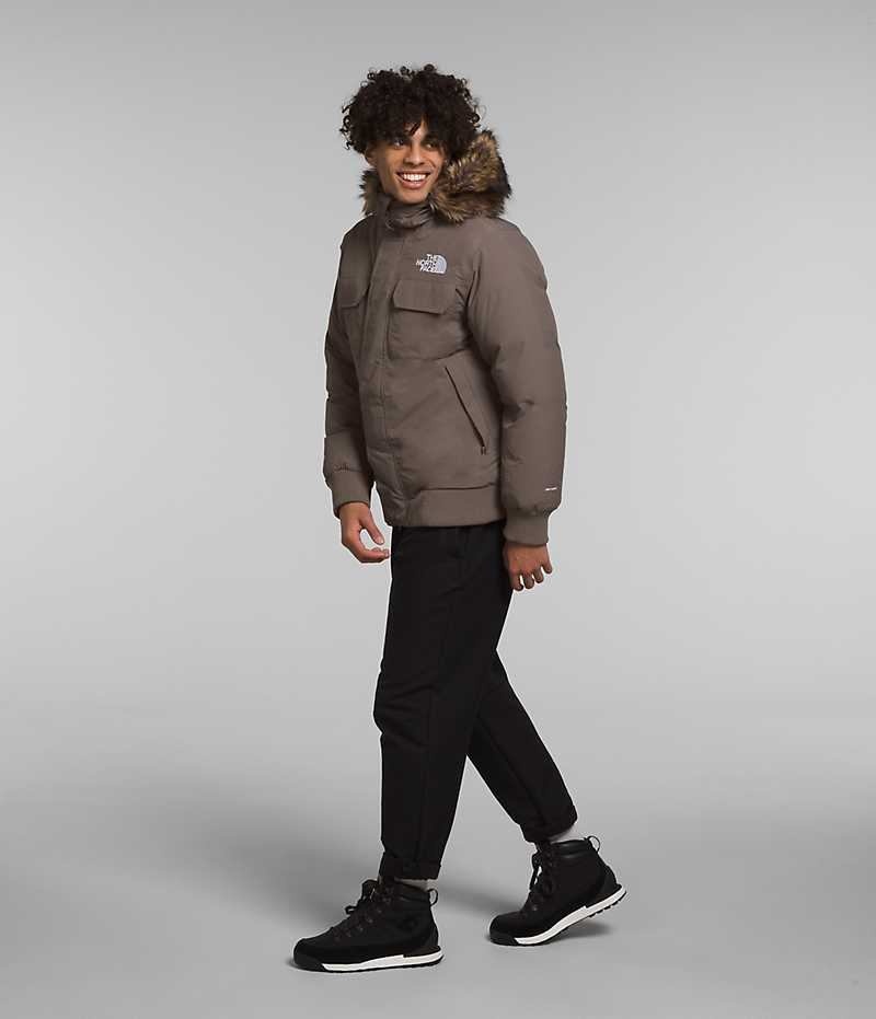 Brown Men's The North Face McMurdo Bomber Jacket | IRELAND BSZF