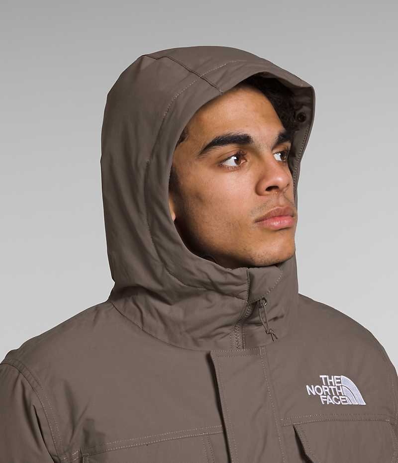 Brown Men's The North Face McMurdo Bomber Jacket | IRELAND BSZF