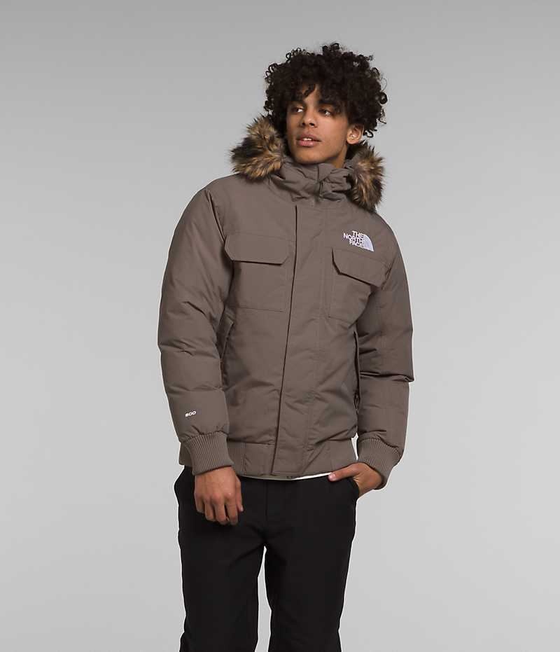 Brown Men\'s The North Face McMurdo Bomber Jacket | IRELAND BSZF