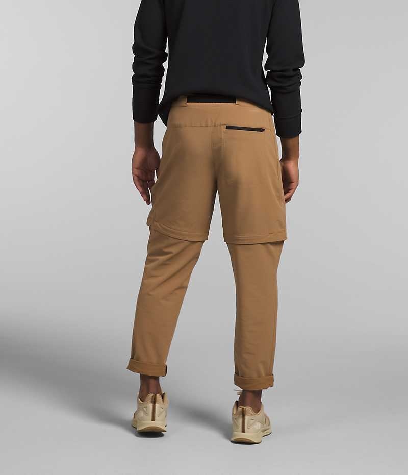 Brown Men's The North Face Paramount Pro Convertible Pants | DUBLIN NGFC