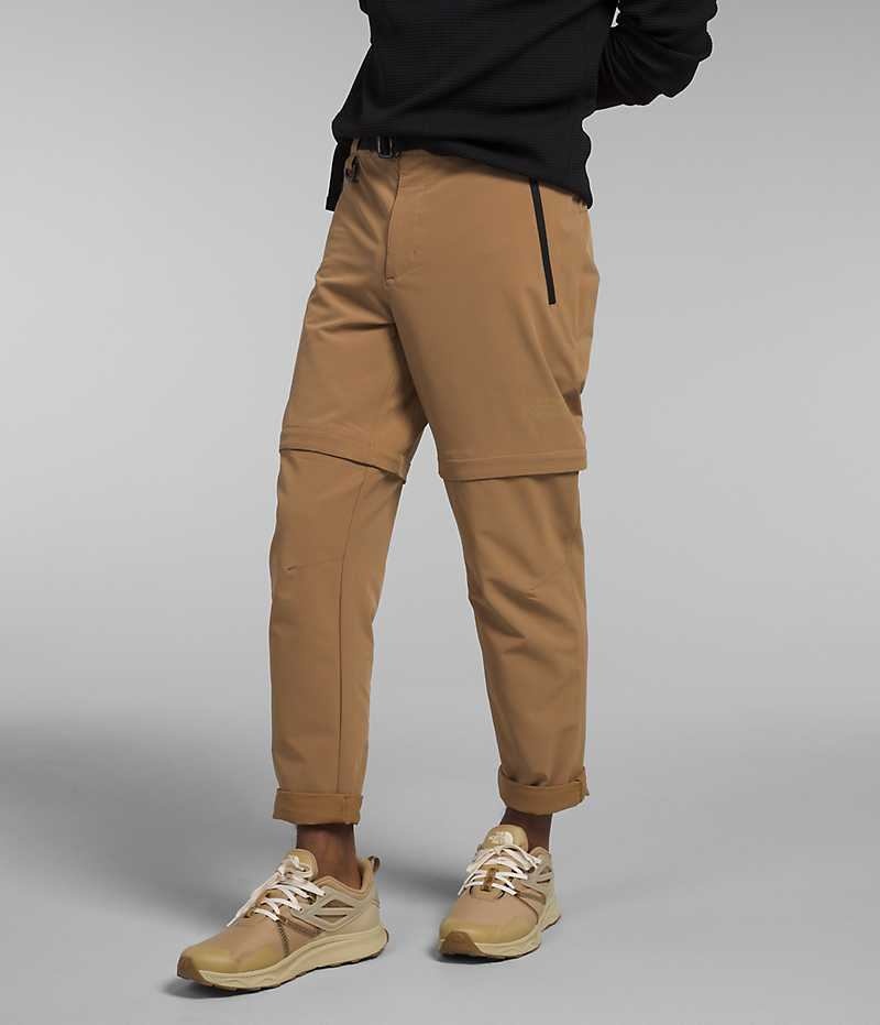 Brown Men's The North Face Paramount Pro Convertible Pants | DUBLIN NGFC