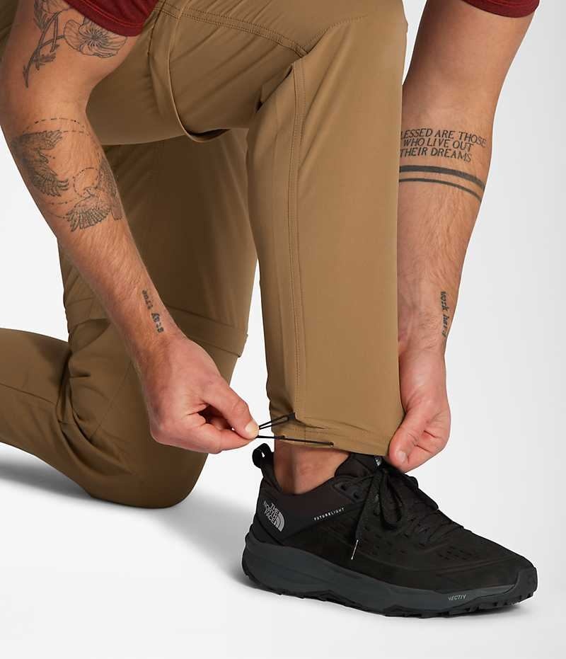 Brown Men's The North Face Paramount Pro Convertible Pants | DUBLIN NGFC