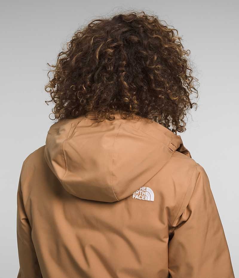 Brown Women's The North Face Arctic Coat | IRELAND HJPR