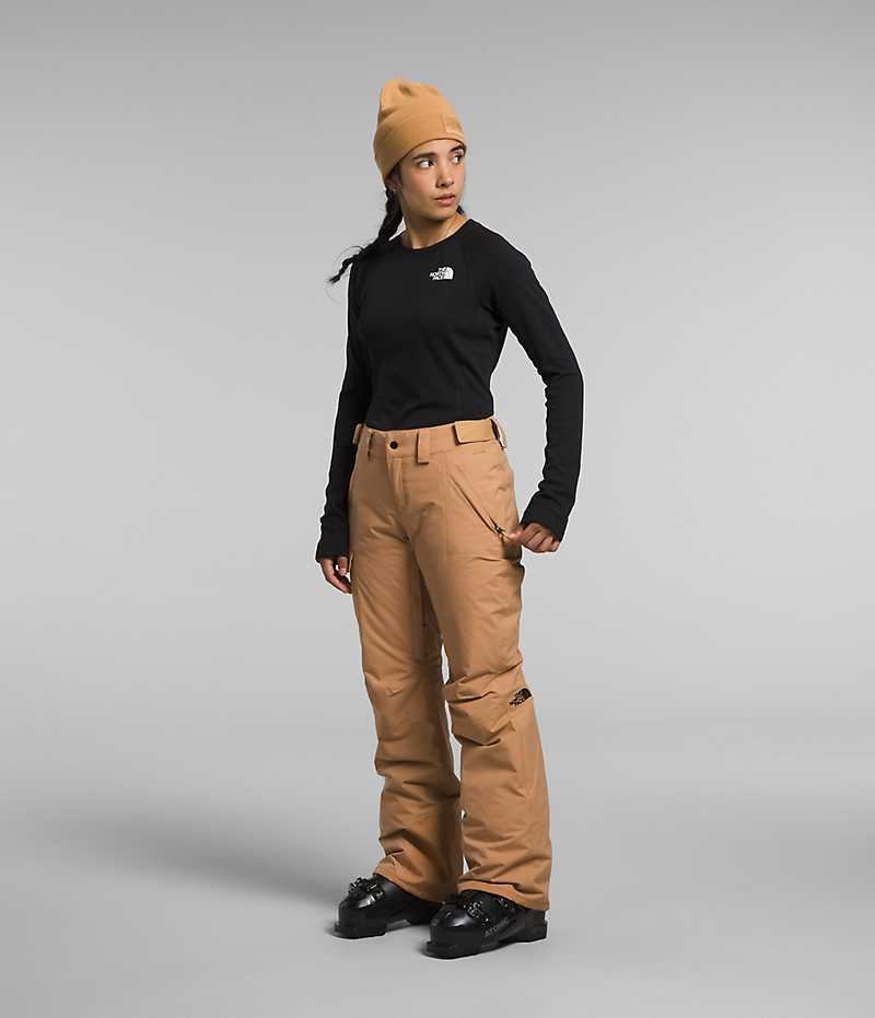 Brown Women's The North Face Freedom Insulated Pants | DUBLIN USQN