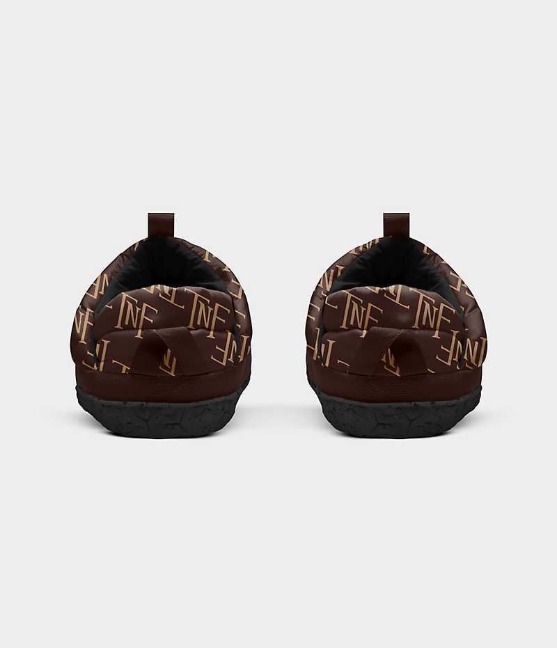 Brown Women's The North Face Nuptse Mules | DUBLIN CEAX