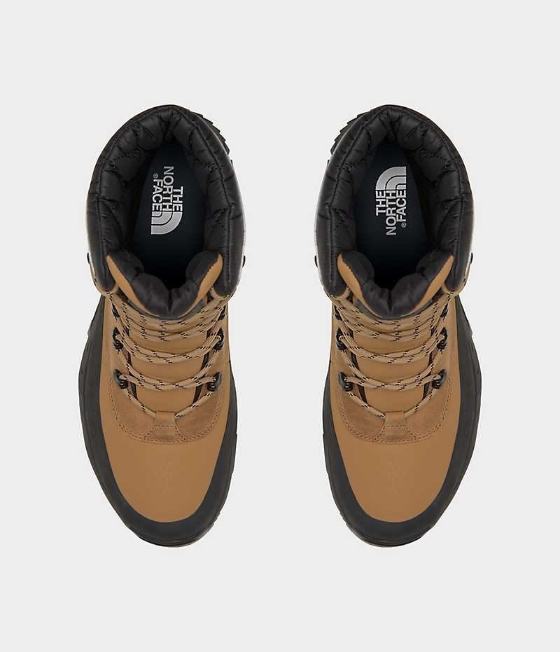 Brown / Black Men's The North Face ThermoBall™ Lifty II Winter Boots | IRELAND ZGSY