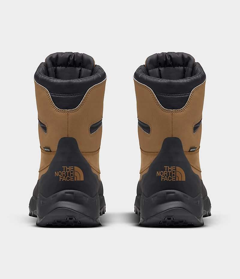 Brown / Black Men's The North Face ThermoBall™ Lifty II Winter Boots | IRELAND ZGSY