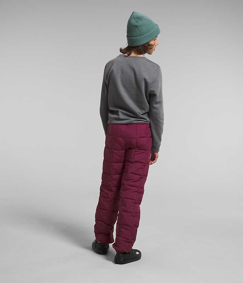 Burgundy Boys' The North Face Lhotse Pants | DUBLIN SVHN