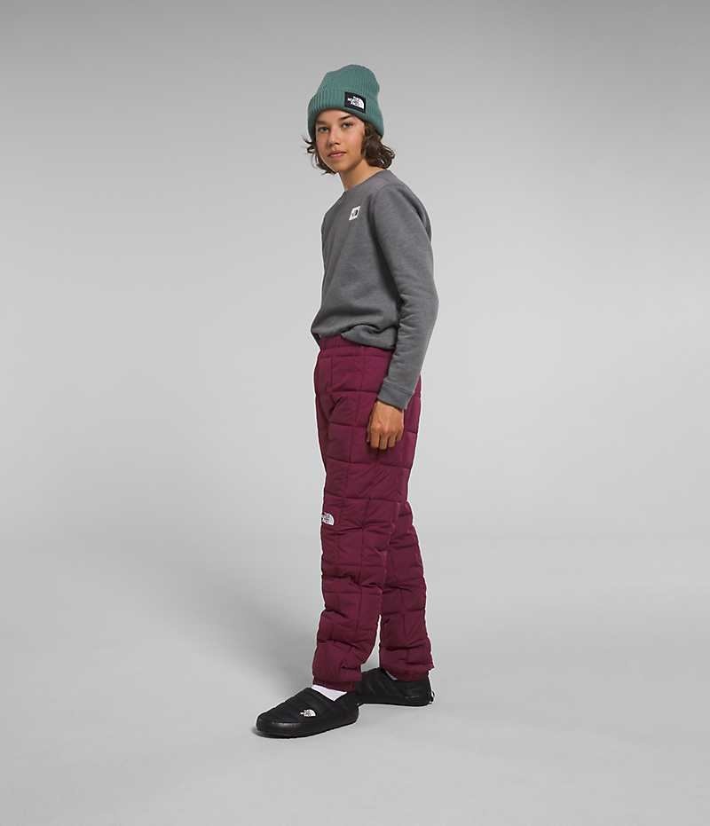 Burgundy Boys' The North Face Lhotse Pants | DUBLIN SVHN