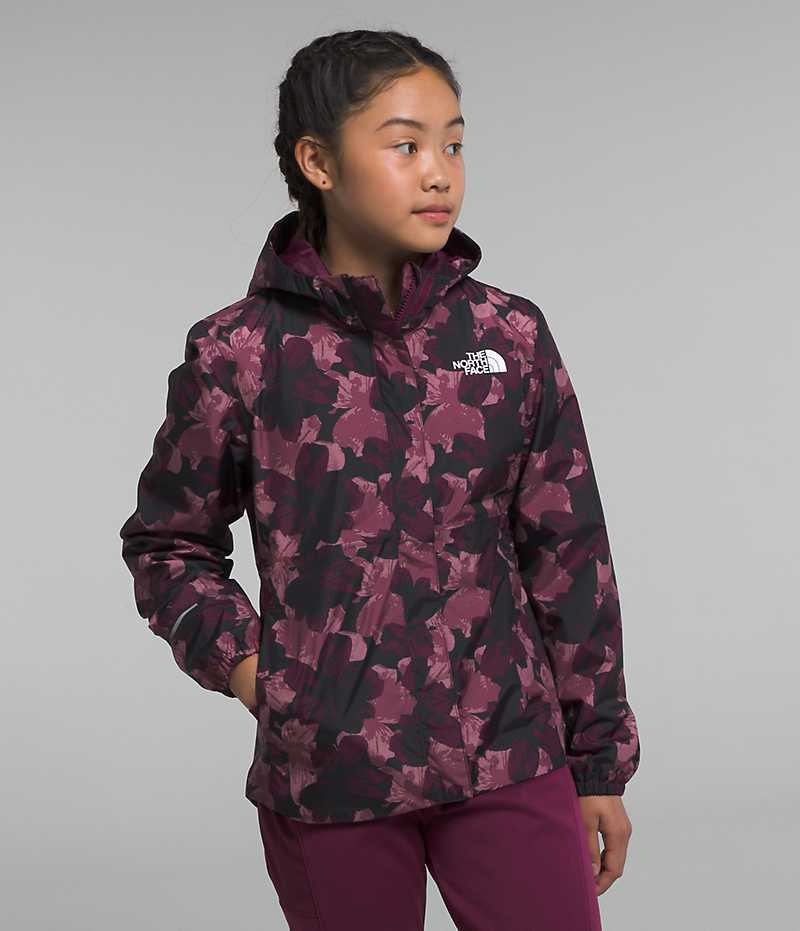 Burgundy Girls\'\' The North Face Antora Rain Jacket | DUBLIN SHNR